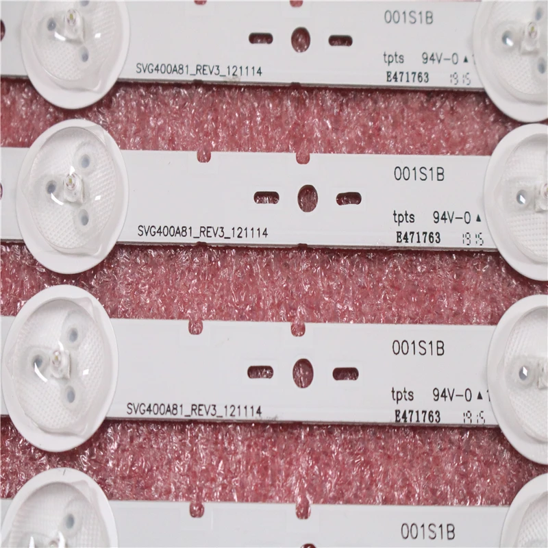 395mm LED Backlight Lamp strip 5leds for So ny 40 inch TV KLV-40R470A SVG400A81 REV3 121114 S400H1LCD-1
395mm LED Backlight Lamp strip 5leds for So ny 40 inch TV KLV-40R470A SVG400A81 REV3 121114 S400H1LCD-1