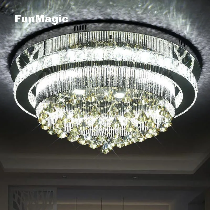 Modern Gorgeous Round LED Diamond Crystal Ceiling Light Bedroom Living Room LED Lighting LED Lamp Fixture Remote Control Dimming
Modern Gorgeous Round LED Diamond Crystal Ceiling Light Bedroom Living Room LED Lighting LED Lamp Fixture Remote Control Dimming