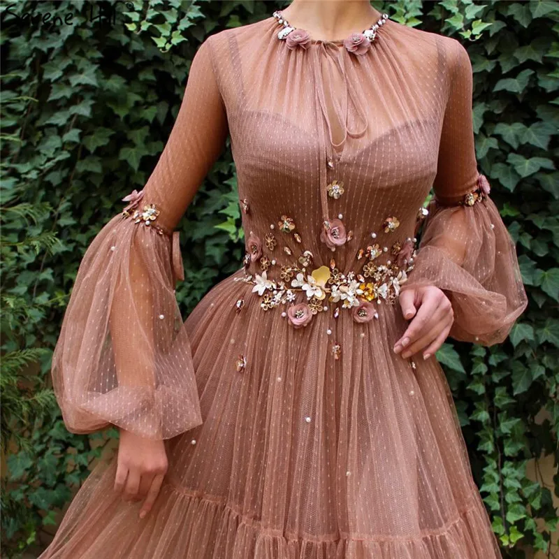 Dubai Design Long Sleeves Sexy Evening Dresses Grace Diamond Flowers Blush Pink Evening Gowns LA60763
Dubai Design Long Sleeves Sexy Evening Dresses Grace Diamond Flowers Blush Pink Evening Gowns LA60763