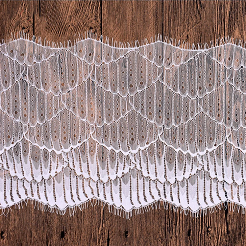 6meters Eyelash White&Black Soft Floral Classic Lace Trim Decoration Crafts Sewing Lace Trim For Dress Decoration
6meters Eyelash White&Black Soft Floral Classic Lace Trim Decoration Crafts Sewing Lace Trim For Dress Decoration