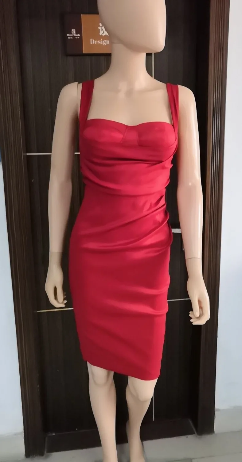 Elegant Bodycon Bandage Dress Women Vestidos Verano 2019 New Summer Wine Red Strap Club Dress Celebrity Evening Party Dress
Elegant Bodycon Bandage Dress Women Vestidos Verano 2019 New Summer Wine Red Strap Club Dress Celebrity Evening Party Dress