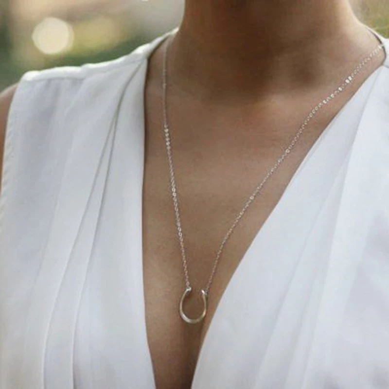 925 Silver Horseshoe Necklace Handmade Vintage Jewelry Gold Filled Choker Boho Kolye Pendant Woman Jewelry Necklace For Women
925 Silver Horseshoe Necklace Handmade Vintage Jewelry Gold Filled Choker Boho Kolye Pendant Woman Jewelry Necklace For Women
