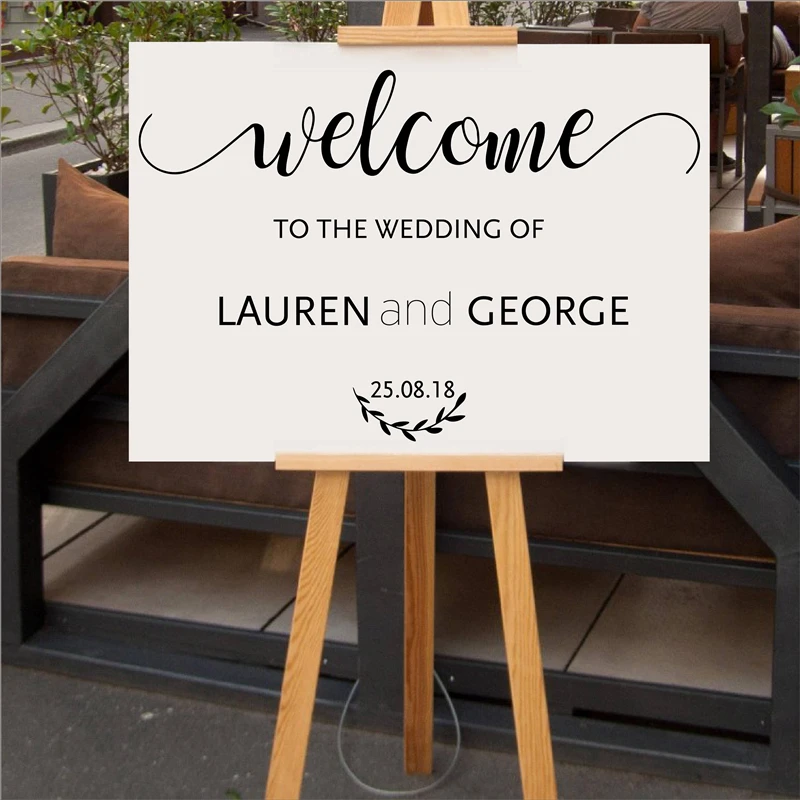Personalized Name And Date Wedding Decoration Vinyl Wall Decals Beauty Modern Ornament Poster Mural Decals XL10
Personalized Name And Date Wedding Decoration Vinyl Wall Decals Beauty Modern Ornament Poster Mural Decals XL10