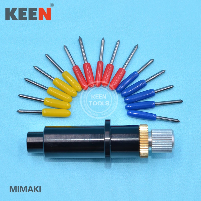 1Pcs Mimaki Blade Holder+15Pcs 30 45 60 Degree Cemented Carbide Blades For Mimaki/Mimaki Cutting Blades/ Plotter Vinyl Cutter 
1Pcs Mimaki Blade Holder+15Pcs 30 45 60 Degree Cemented Carbide Blades For Mimaki/Mimaki Cutting Blades/ Plotter Vinyl Cutter