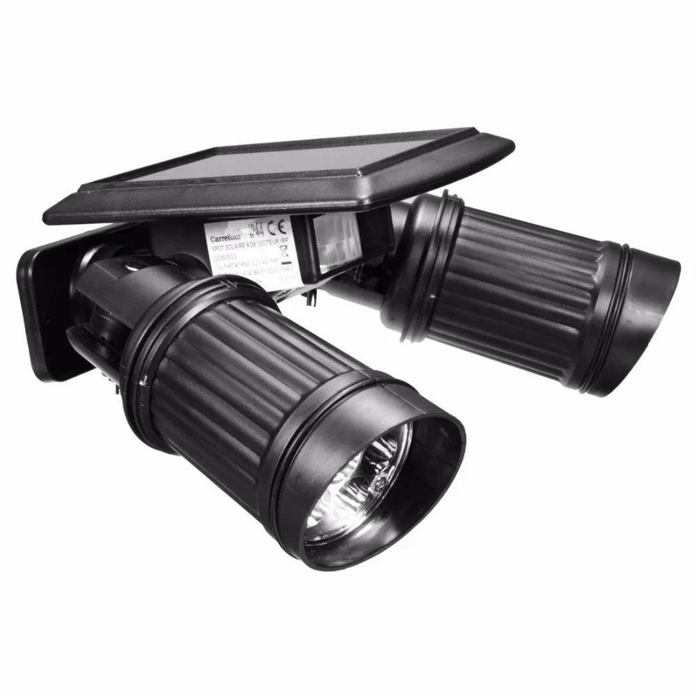 Sale 14LEDs LED Solar Lamp PIR Motion Sensor Dual Head Spotlight Adjustable Waterproof Wall Light for Yard Garden Driveway
Sale 14LEDs LED Solar Lamp PIR Motion Sensor Dual Head Spotlight Adjustable Waterproof Wall Light for Yard Garden Driveway