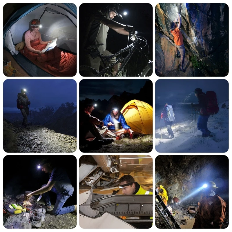 Powerful Sensor LED Headlight USB Rechargeable Headlamp Portable Head Torch Head Light USB Head Lamp for Camping Hiking Hunting
Powerful Sensor LED Headlight USB Rechargeable Headlamp Portable Head Torch Head Light USB Head Lamp for Camping Hiking Hunting