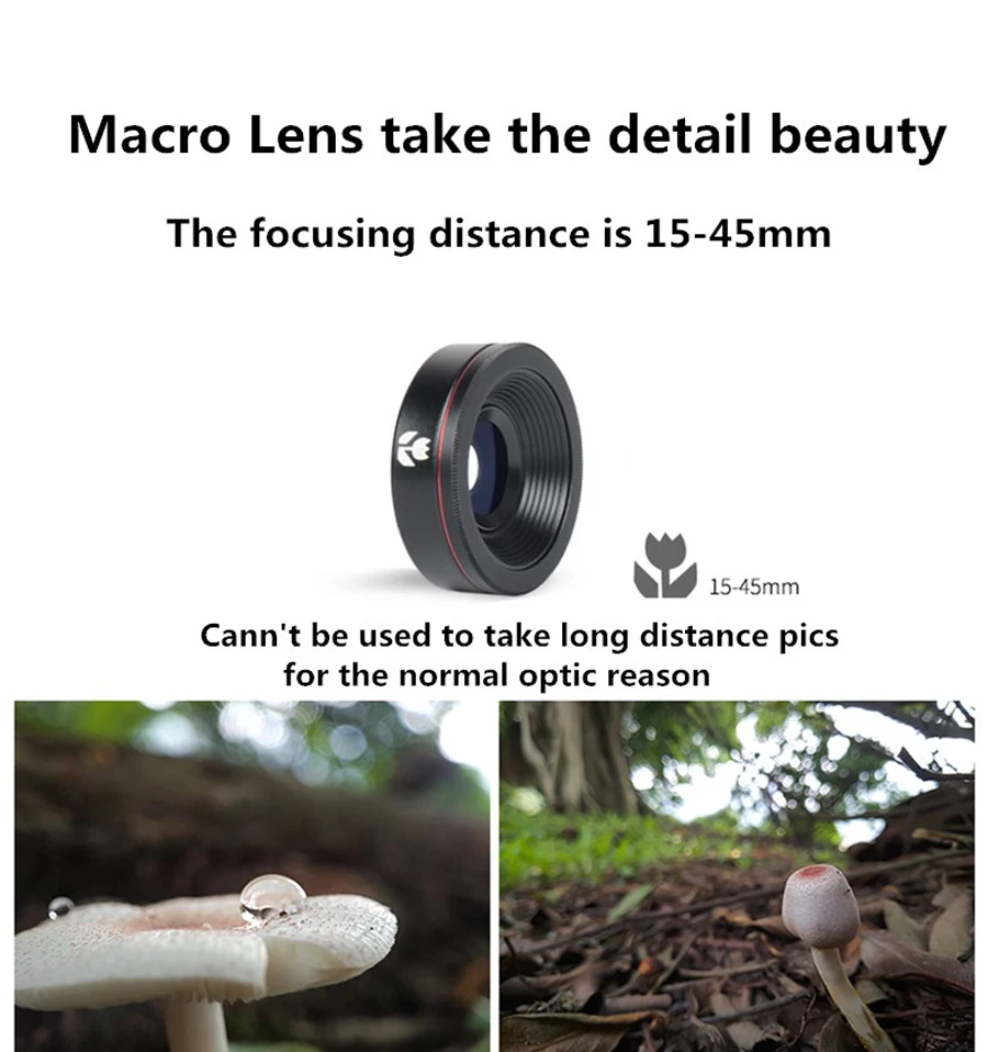 Kase DSLR Camera Style Macro Lens II для смартфона iPhone 8 Samsung Huawei мобильный телефон | Электроника