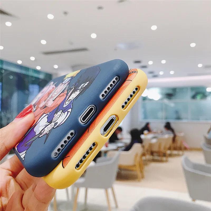 Cute Cartoon Japanese Anime Naruto Sasuke Case For iPhone X XS MAX XR 11 pro 8 7 6S 6 Plus candy matte Silicon Soft Cover Coque
Cute Cartoon Japanese Anime Naruto Sasuke Case For iPhone X XS MAX XR 11 pro 8 7 6S 6 Plus candy matte Silicon Soft Cover Coque