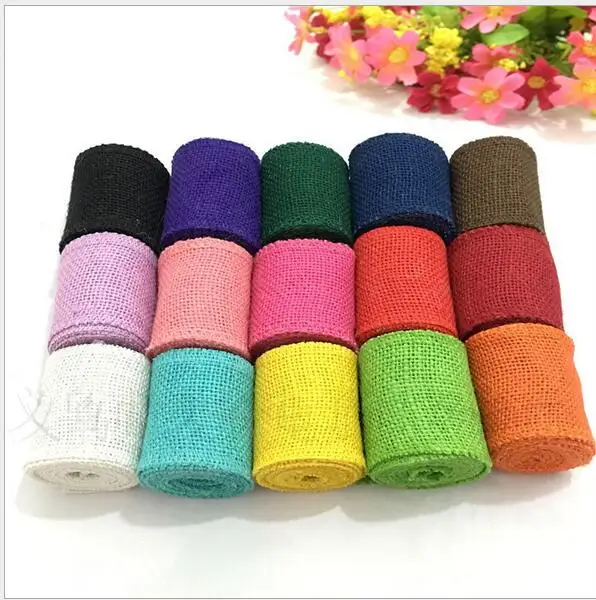 5Pcs/Lot 6cm wide 2m long color hemp rope linen roll handmade Christmas decoration linen roll clothing decoration linen belt
5Pcs/Lot 6cm wide 2m long color hemp rope linen roll handmade Christmas decoration linen roll clothing decoration linen belt