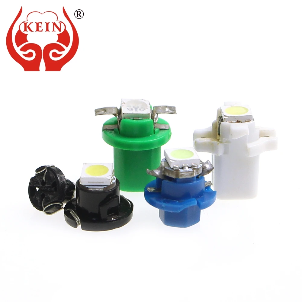 KEIN 10 шт. T3 светодиодный ная автомобильная лампа T4.2 T4.7 Neo Wedge B8.5 B8.4D 509t B8.3 BX8.4D T5