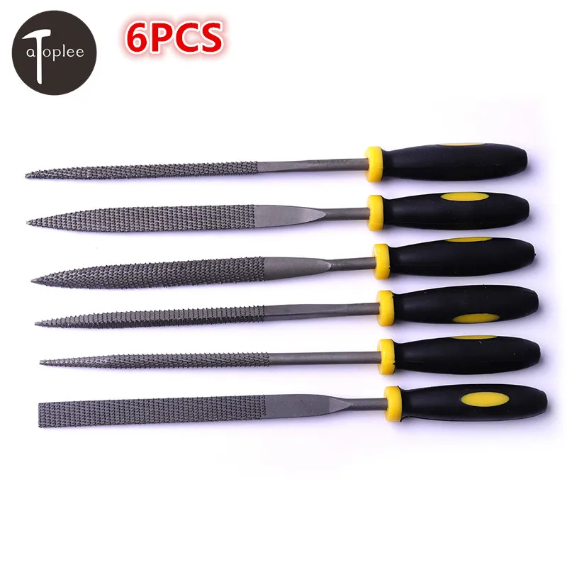 6PCS 4x160mm Woodworking File Mini Assorted Rasp Diamond Needle File Repair Tool Jewelry Wood Grinding Tool DIY Essential Tool
6PCS 4x160mm Woodworking File Mini Assorted Rasp Diamond Needle File Repair Tool Jewelry Wood Grinding Tool DIY Essential Tool