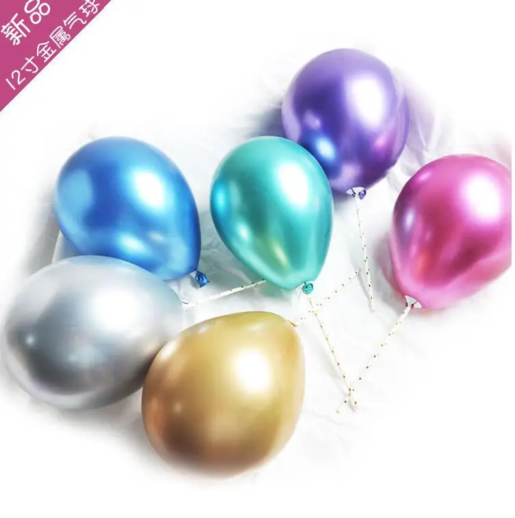 500pcs 12inch Metallic Latex Balloons New Glossy Thick Chrome Pearl Colors Inflatable Balls Decoration Globos Birthday Baloons
500pcs 12inch Metallic Latex Balloons New Glossy Thick Chrome Pearl Colors Inflatable Balls Decoration Globos Birthday Baloons