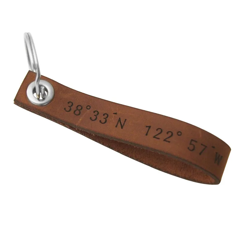Custom Leather coordinate keychain,gift for men,Personalized Latitude and Longitude, GPS Coordinates key ring,fathers day gift
Custom Leather coordinate keychain,gift for men,Personalized Latitude and Longitude, GPS Coordinates key ring,fathers day gift