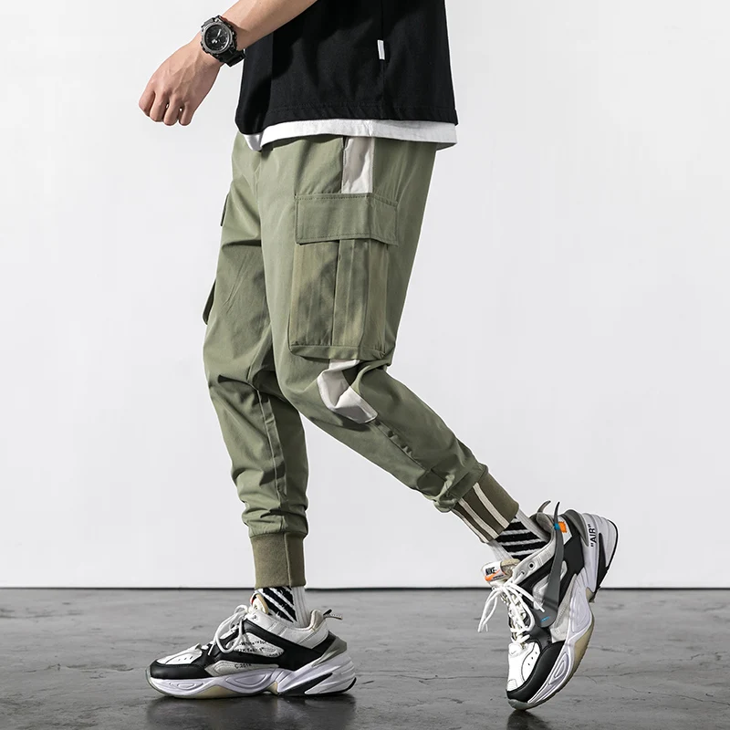 2019 Hip Hop Men Streetwear Multi-Pockets Mens Tactical Black Cargo Pants Front Ruched Buckle Strap Pockets Punk Pants LBZ124
2019 Hip Hop Men Streetwear Multi-Pockets Mens Tactical Black Cargo Pants Front Ruched Buckle Strap Pockets Punk Pants LBZ124