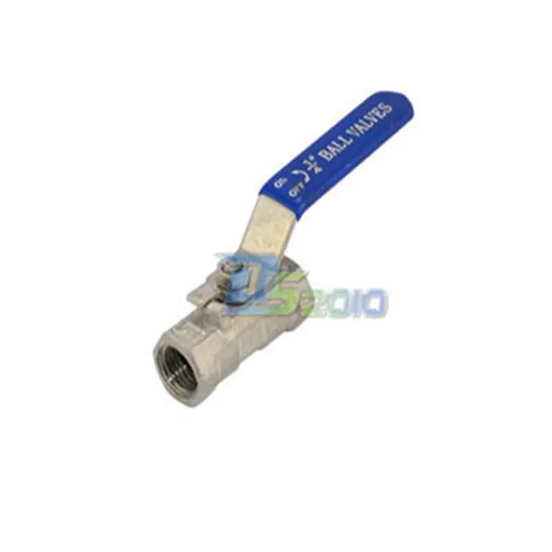 MEGAIRON BSPT 1/4" DN8 Threaded 1 Piece Ball Valve Female to Female Stainless Steel 316 
MEGAIRON BSPT 1/4" DN8 Threaded 1 Piece Ball Valve Female to Female Stainless Steel 316