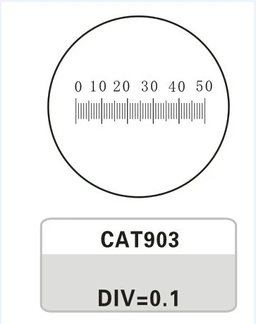 DIV 0.1mm Graticules Reticle 19mm Eyepiece Micrometer for Microscope Stage Micrometer
DIV 0.1mm Graticules Reticle 19mm Eyepiece Micrometer for Microscope Stage Micrometer