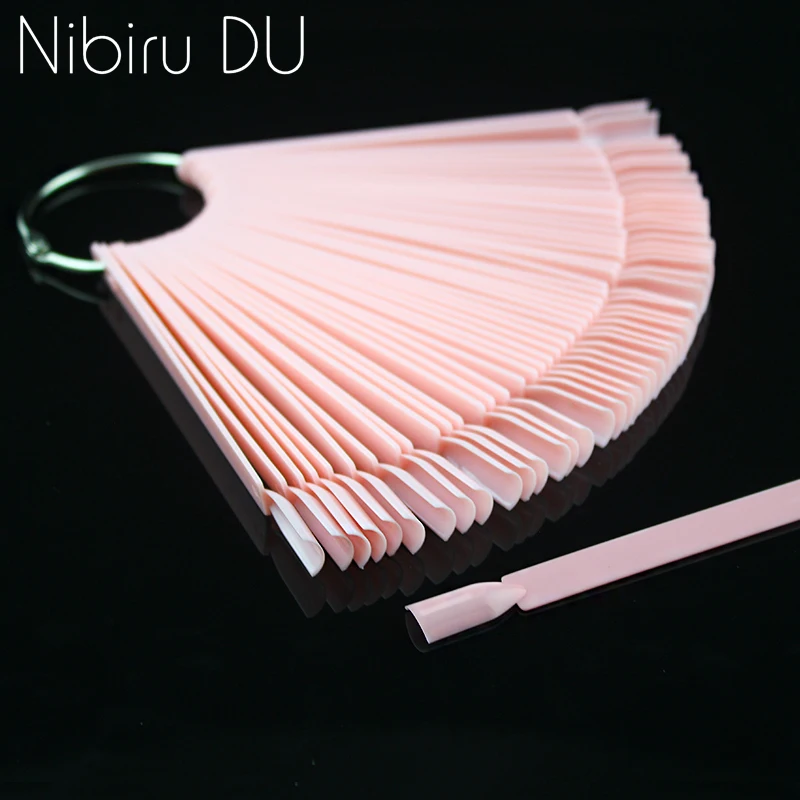 False Nail Tips Color Card Transparent Fan Finger DIY Nail Display Shelf Nail Art Practice Acrylic UV Gel Polish Manicure Tool
False Nail Tips Color Card Transparent Fan Finger DIY Nail Display Shelf Nail Art Practice Acrylic UV Gel Polish Manicure Tool