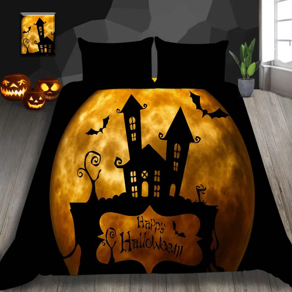 Thumbedding Halloween Bedding King 3D Duvet Cover Queen Twin Full Western Festival Decoration Bed Set with Pillowcase
Thumbedding Halloween Bedding King 3D Duvet Cover Queen Twin Full Western Festival Decoration Bed Set with Pillowcase