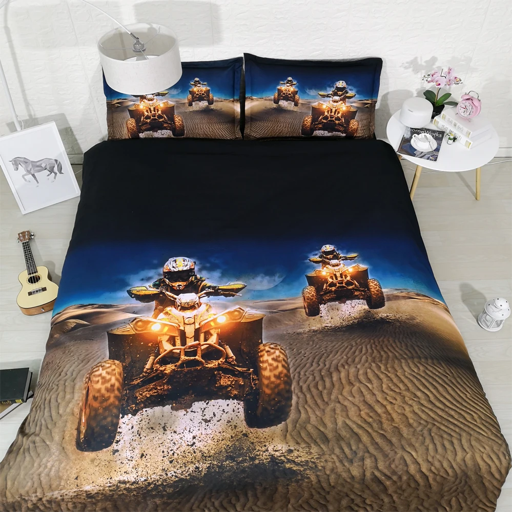 Yi chu xin 3D kids bedding set queen size motorcycle duvet cover set with pillowcase Bedclothes boy bedline bed set
Yi chu xin 3D kids bedding set queen size motorcycle duvet cover set with pillowcase Bedclothes boy bedline bed set
