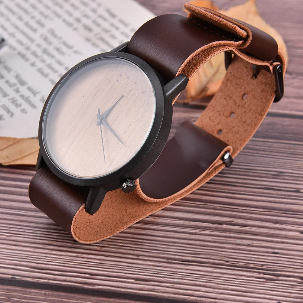 Wooden Watches Quartz Watch Men Bamboo Modern Wristwatch Analog Nature Wood Fashion Soft Leather Creative Birthday Gifts
Wooden Watches Quartz Watch Men Bamboo Modern Wristwatch Analog Nature Wood Fashion Soft Leather Creative Birthday Gifts