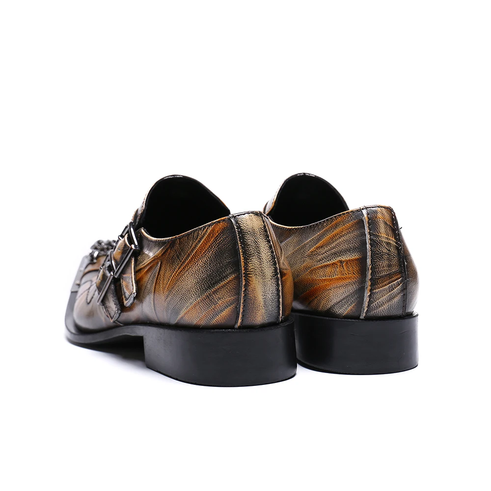 Christia Bella Genuine Leather Formal Pointed Toe Man Shoes Large Size Party Monk Strap Shoes Business Prom Men Oxfords Shoes
Christia Bella Genuine Leather Formal Pointed Toe Man Shoes Large Size Party Monk Strap Shoes Business Prom Men Oxfords Shoes