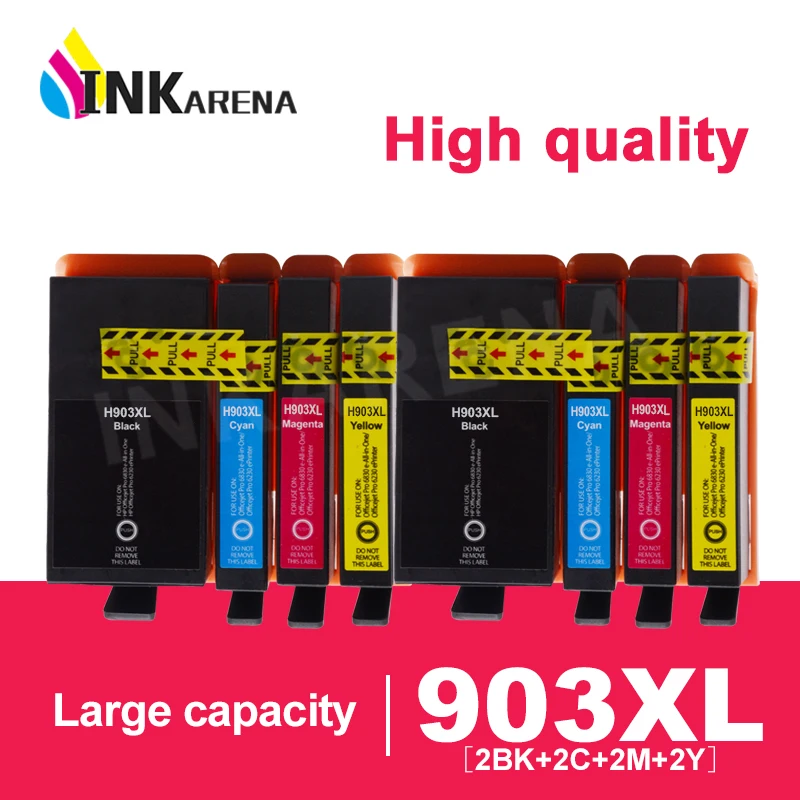 INKARENA Compatible Ink Cartridge for HP 903 903XL 907 Officejet Pro 6950 6960 6962 6963 6965 6966 6968 6970 6978 6979 Printer
INKARENA Compatible Ink Cartridge for HP 903 903XL 907 Officejet Pro 6950 6960 6962 6963 6965 6966 6968 6970 6978 6979 Printer