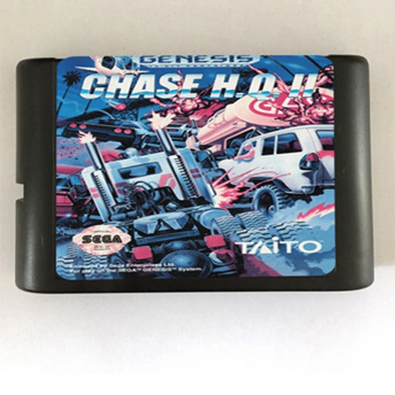 Chase H.Q.II Game Cartridge Newest 16 bit Game Card For Sega Mega Drive / Genesis System
Chase H.Q.II Game Cartridge Newest 16 bit Game Card For Sega Mega Drive / Genesis System