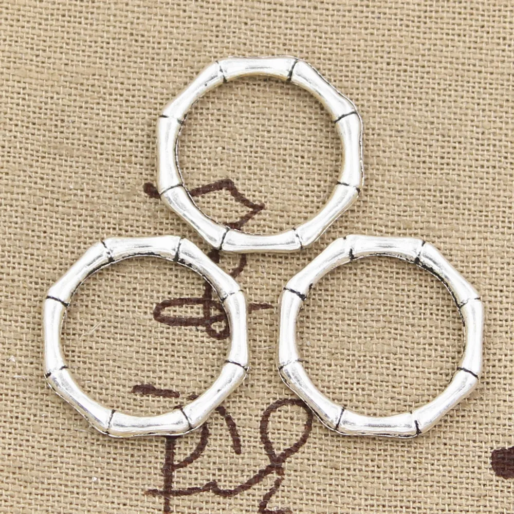 8pcs Charms Bamboo Circle Ring 21x21mm Antique Making Pendant fit,Vintage Tibetan Silver color,DIY Handmade Jewelry
8pcs Charms Bamboo Circle Ring 21x21mm Antique Making Pendant fit,Vintage Tibetan Silver color,DIY Handmade Jewelry