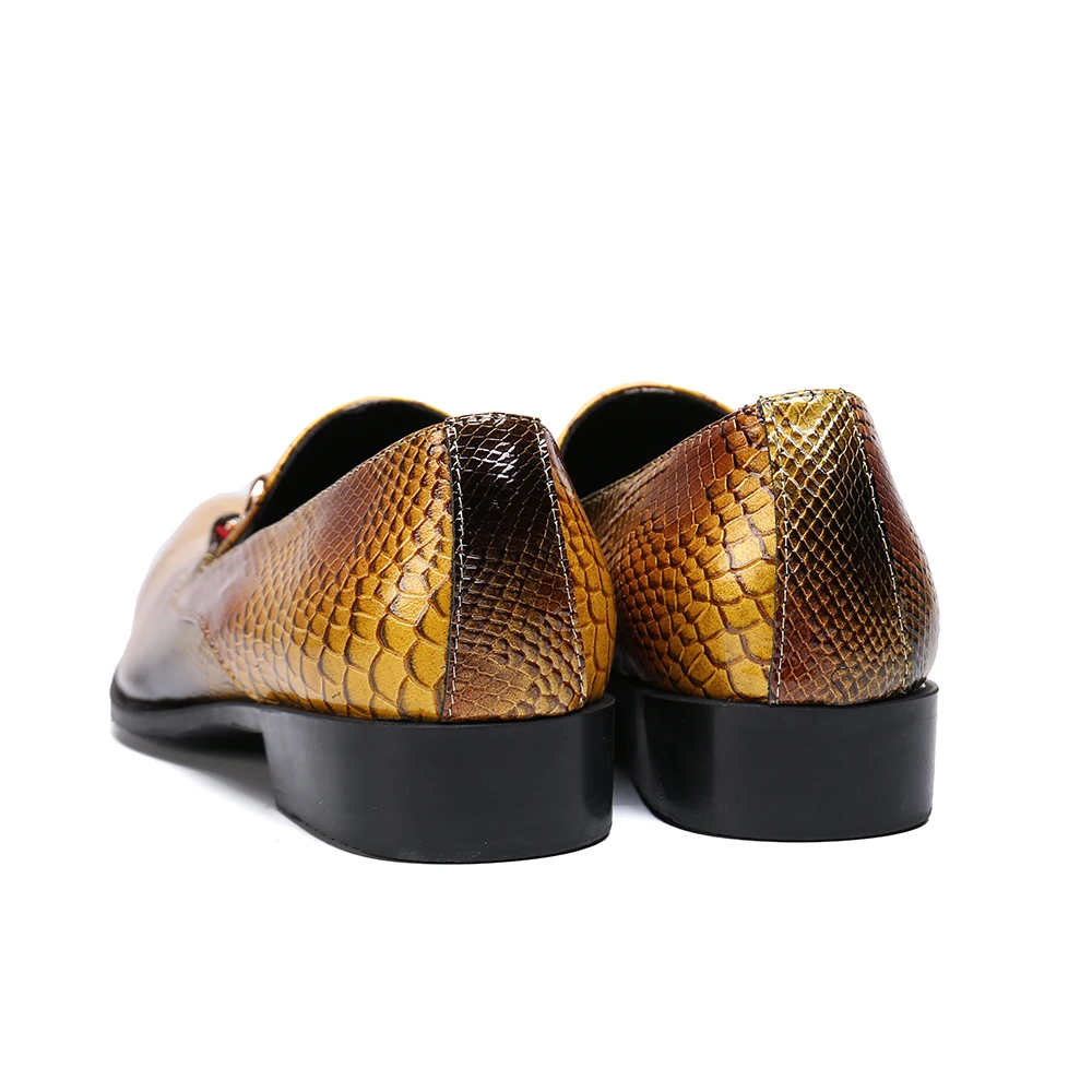 Christia Bella Crystals Chain Slip on Men Business Shoes Pointed Toe Large Size Men's Casual Real Leather Designer Dress Shoes
Christia Bella Crystals Chain Slip on Men Business Shoes Pointed Toe Large Size Men's Casual Real Leather Designer Dress Shoes