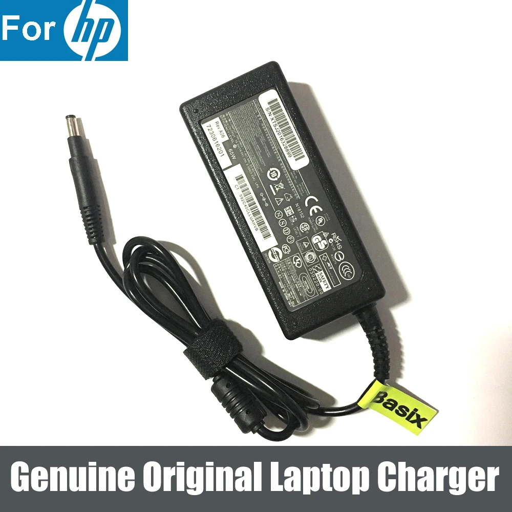 Подлинное зарядное устройство 19 5 V 3.33A 65W AC для HP Pavilion Touchsmart 14 b109wm Sleekbook| |