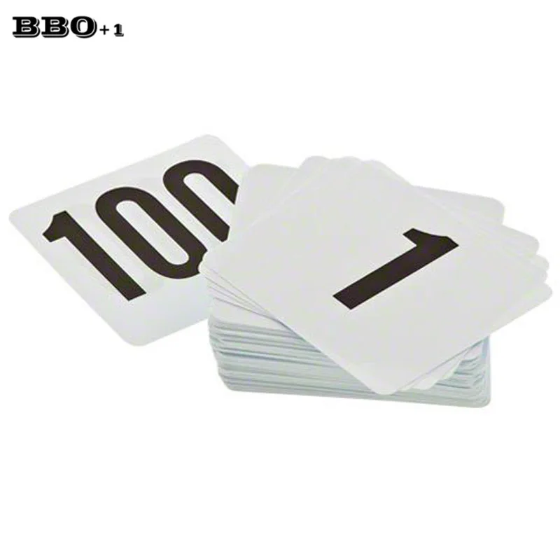 Double Sided Plastic Table Numbers White Table Seat Cards For Ring-Clip Table Number Holder Wedding Party Restaurant Bar Utensil
Double Sided Plastic Table Numbers White Table Seat Cards For Ring-Clip Table Number Holder Wedding Party Restaurant Bar Utensil