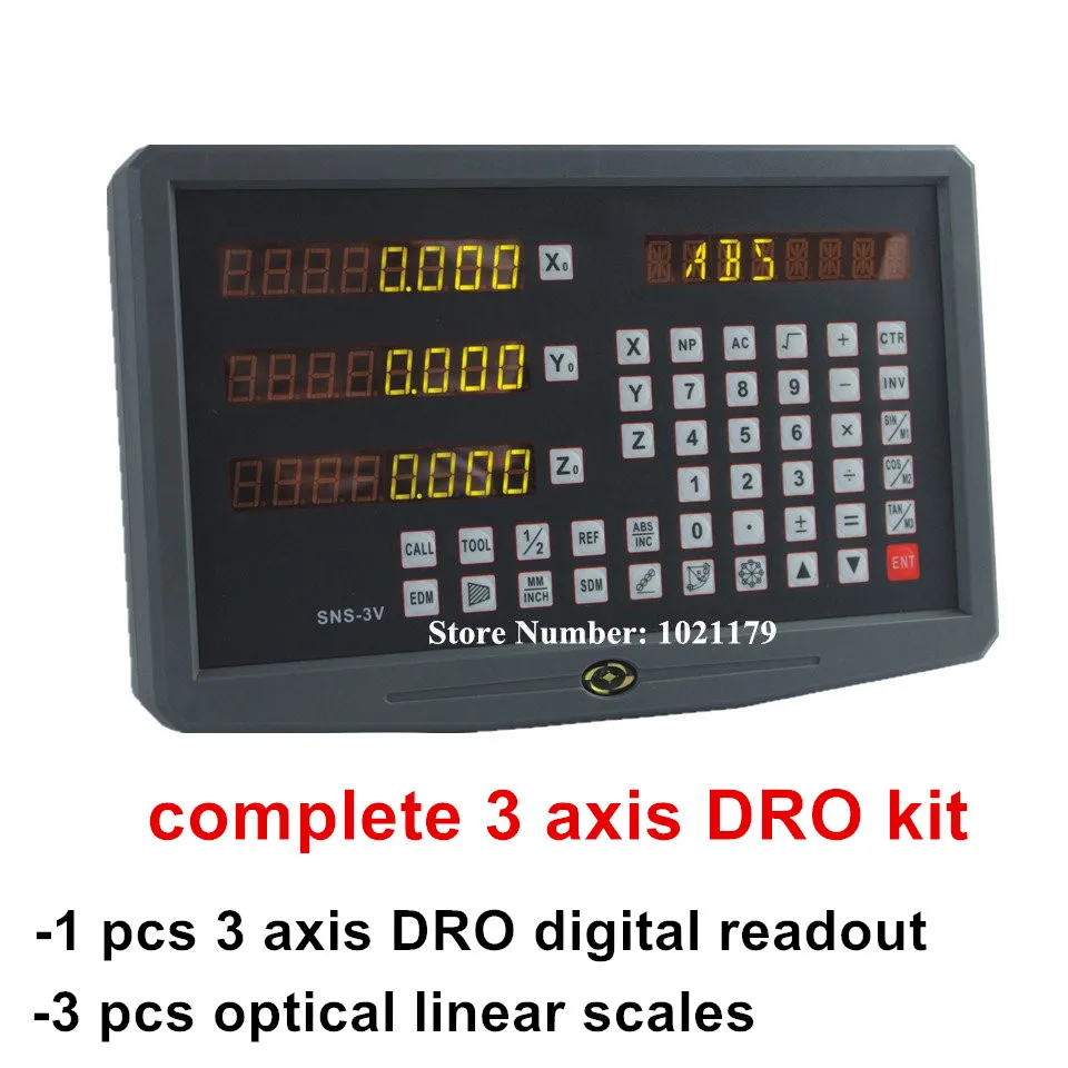 High Precision complete set milling/ lathe/ drill machine DRO digital readout and 3 pcs linear scale linear encoder line
High Precision complete set milling/ lathe/ drill machine DRO digital readout and 3 pcs linear scale linear encoder line