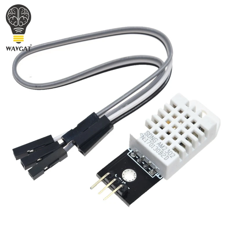 1 шт. DHT22 цифровой датчик температуры и влажности AM2302 модуль + PCB с кабелем для arduino|Интегральные схемы| |