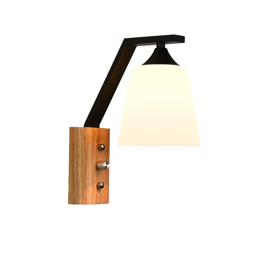 Modern Iron Wall Lamps Nordic Glass Wood Bedroom Bedside Wall Sconce Lights Adjustable Living Room Corridor Study Luminaires
Modern Iron Wall Lamps Nordic Glass Wood Bedroom Bedside Wall Sconce Lights Adjustable Living Room Corridor Study Luminaires