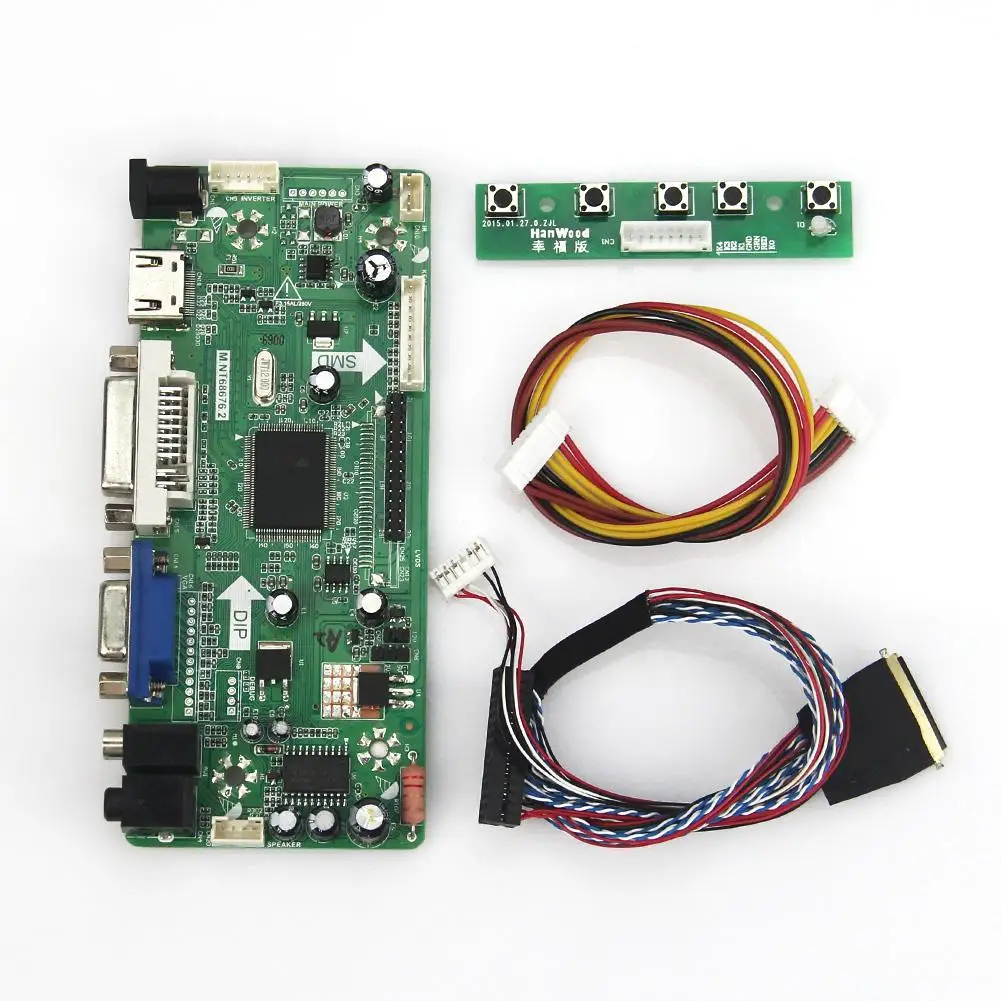 M.NT68676 LCD/LED Controller Driver Board(HDMI+VGA+DVI+Audio) LVDS Monitor Reuse Laptop 1920*1080 For LP173WF1 HSD173PUW1-A00
M.NT68676 LCD/LED Controller Driver Board(HDMI+VGA+DVI+Audio) LVDS Monitor Reuse Laptop 1920*1080 For LP173WF1 HSD173PUW1-A00