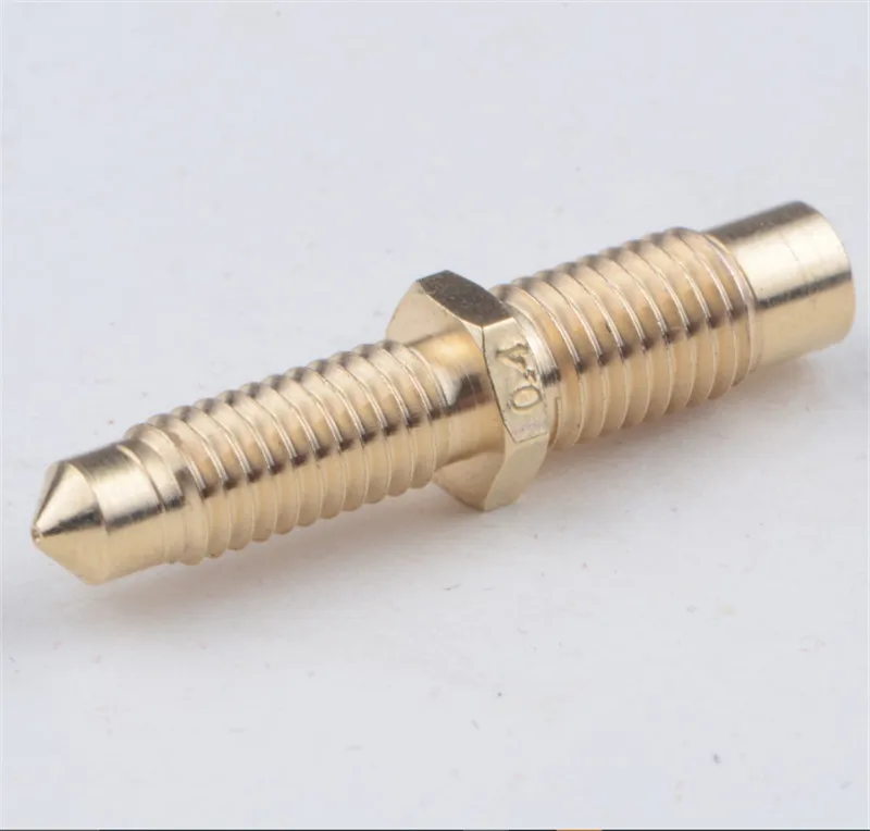 3D Printer V6 Integrated Heatbreak with Nozzle Throad thermal barrel for V6 Hotend Extruder 0.2/ 0.4/ 0.8mm Optional
3D Printer V6 Integrated Heatbreak with Nozzle Throad thermal barrel for V6 Hotend Extruder 0.2/ 0.4/ 0.8mm Optional
