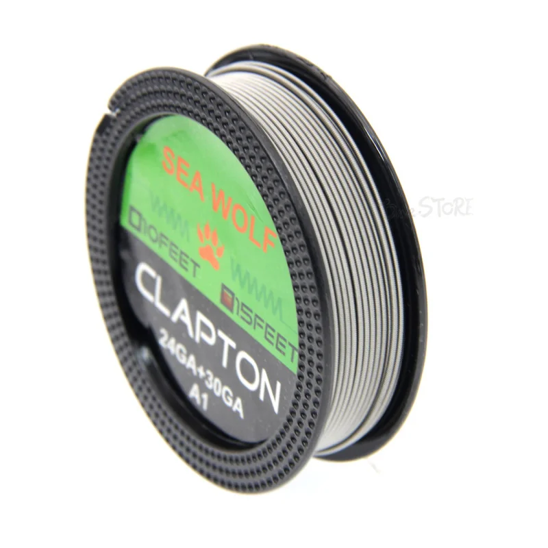 Alien Fused Clapton Heating Wire DIY Vaporizer 15 Feet A1 Heating Wire for RDA RTA Rebuildable Atomizer Vape Coil Accessories
Alien Fused Clapton Heating Wire DIY Vaporizer 15 Feet A1 Heating Wire for RDA RTA Rebuildable Atomizer Vape Coil Accessories