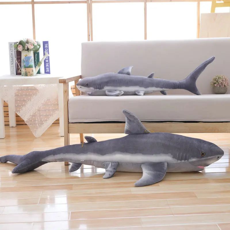 1.4M Simulated Shark Stuffed Sea Animal Fish toys for Seafood Store Mascot Plush Soft Doll toys Birthday Tuna Dolls lifelike
1.4M Simulated Shark Stuffed Sea Animal Fish toys for Seafood Store Mascot Plush Soft Doll toys Birthday Tuna Dolls lifelike