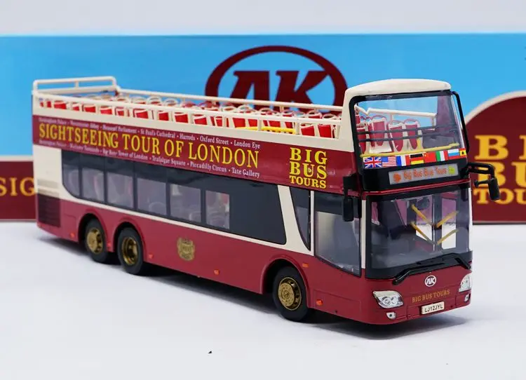 Rare Alloy Model 1:43 Ankai Double Decker Big Bus Sightseeing Tour of London Olympic Diecast Toy Model For Collect,Decoration
Rare Alloy Model 1:43 Ankai Double Decker Big Bus Sightseeing Tour of London Olympic Diecast Toy Model For Collect,Decoration