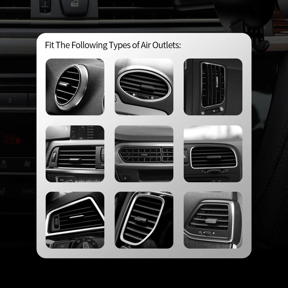 Universal Car Phone Holder in Car Air vent Mount holder for iphone 6 7 8 Plus X XS XR MAX Support Mobile Phone Car holder stand
Universal Car Phone Holder in Car Air vent Mount holder for iphone 6 7 8 Plus X XS XR MAX Support Mobile Phone Car holder stand