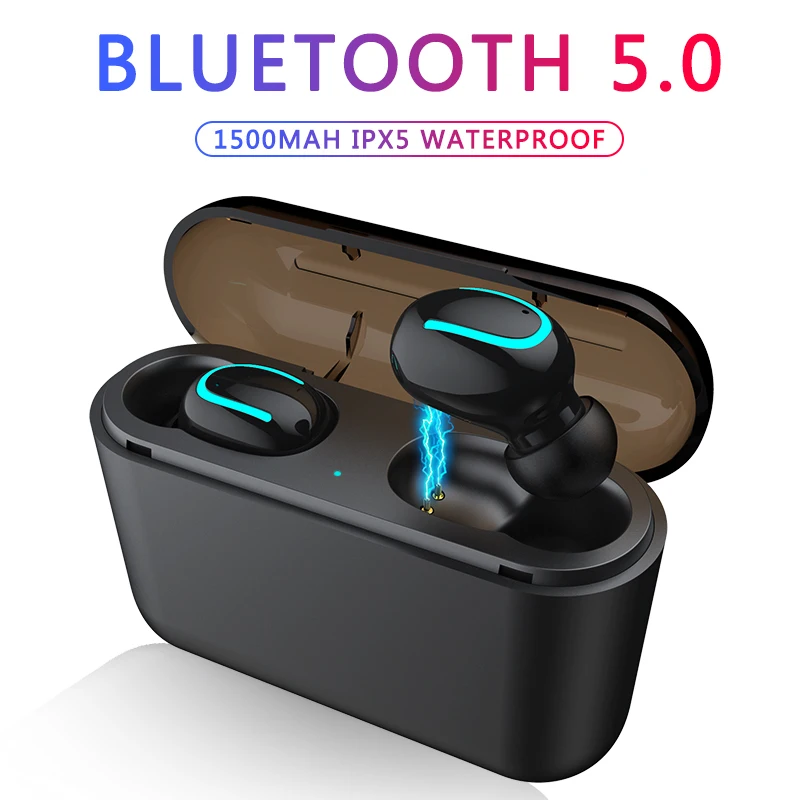 Bluetooth наушники TWS беспроводные Blutooth 5 0 свободные руки спортивные игровая