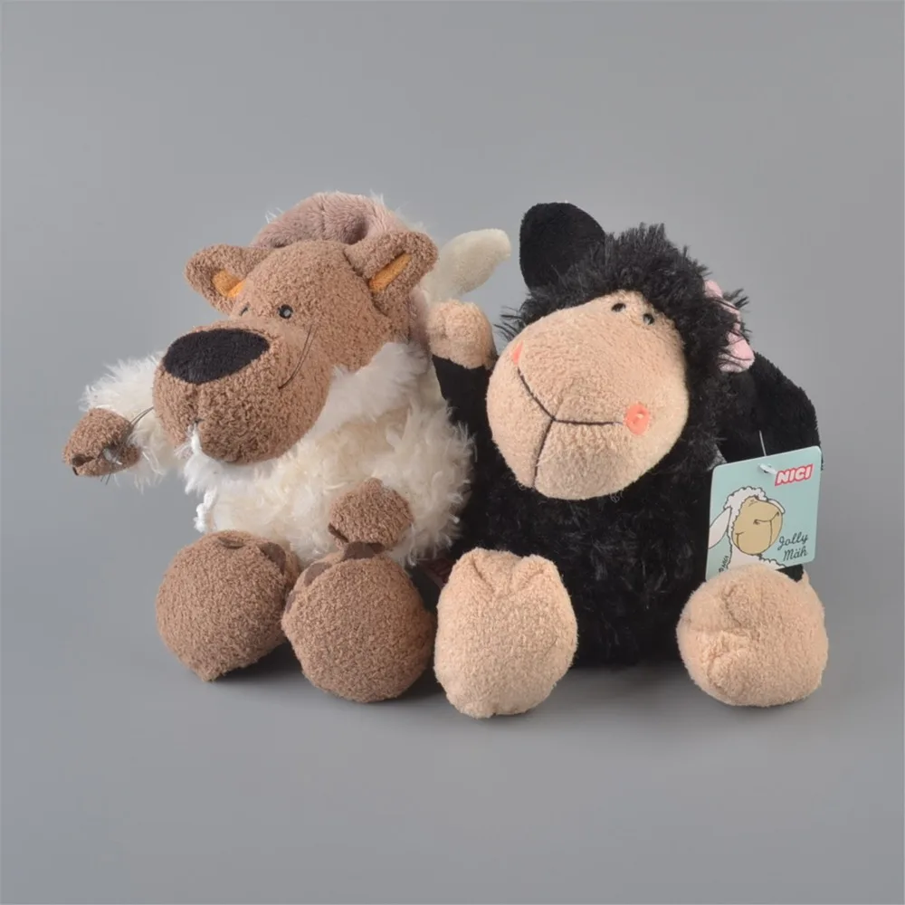 2Pcs 25cm black Sheeps And white Wolf Stuffed Plush Toy, Baby Kids Doll Gift Free Shipping
2Pcs 25cm black Sheeps And white Wolf Stuffed Plush Toy, Baby Kids Doll Gift Free Shipping