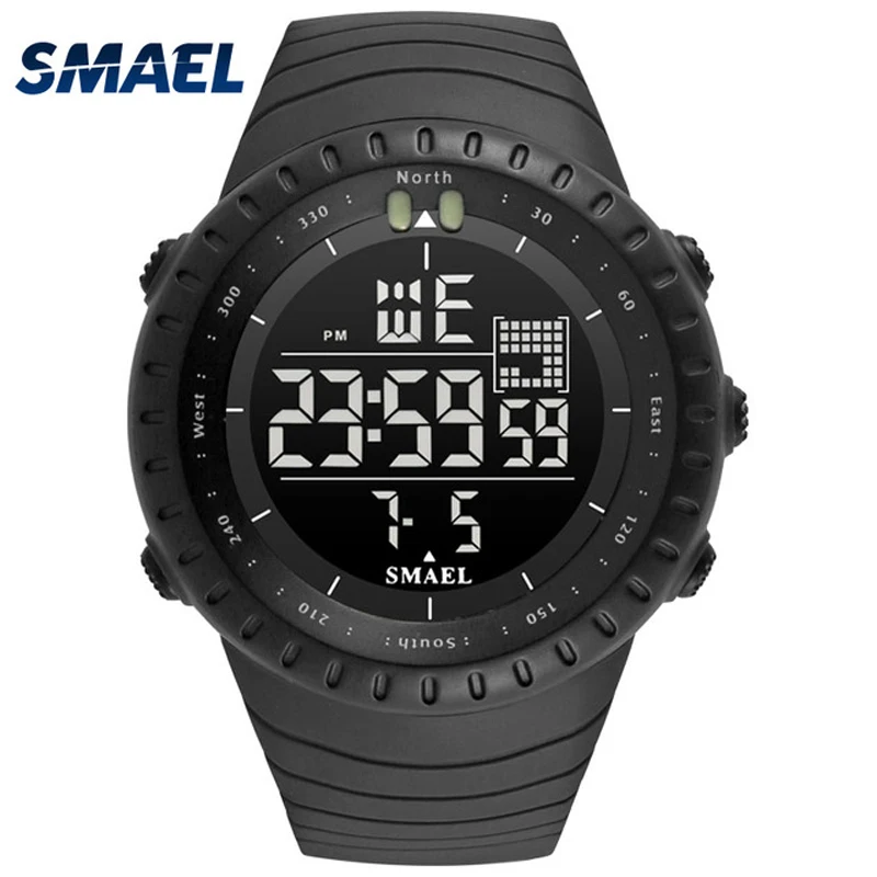 2018 Smael Men's Fashion Sport Watches Mens Digital LED electronic Clock Man Military Waterproof Watch Women Relogio Masculino
2018 Smael Men's Fashion Sport Watches Mens Digital LED electronic Clock Man Military Waterproof Watch Women Relogio Masculino