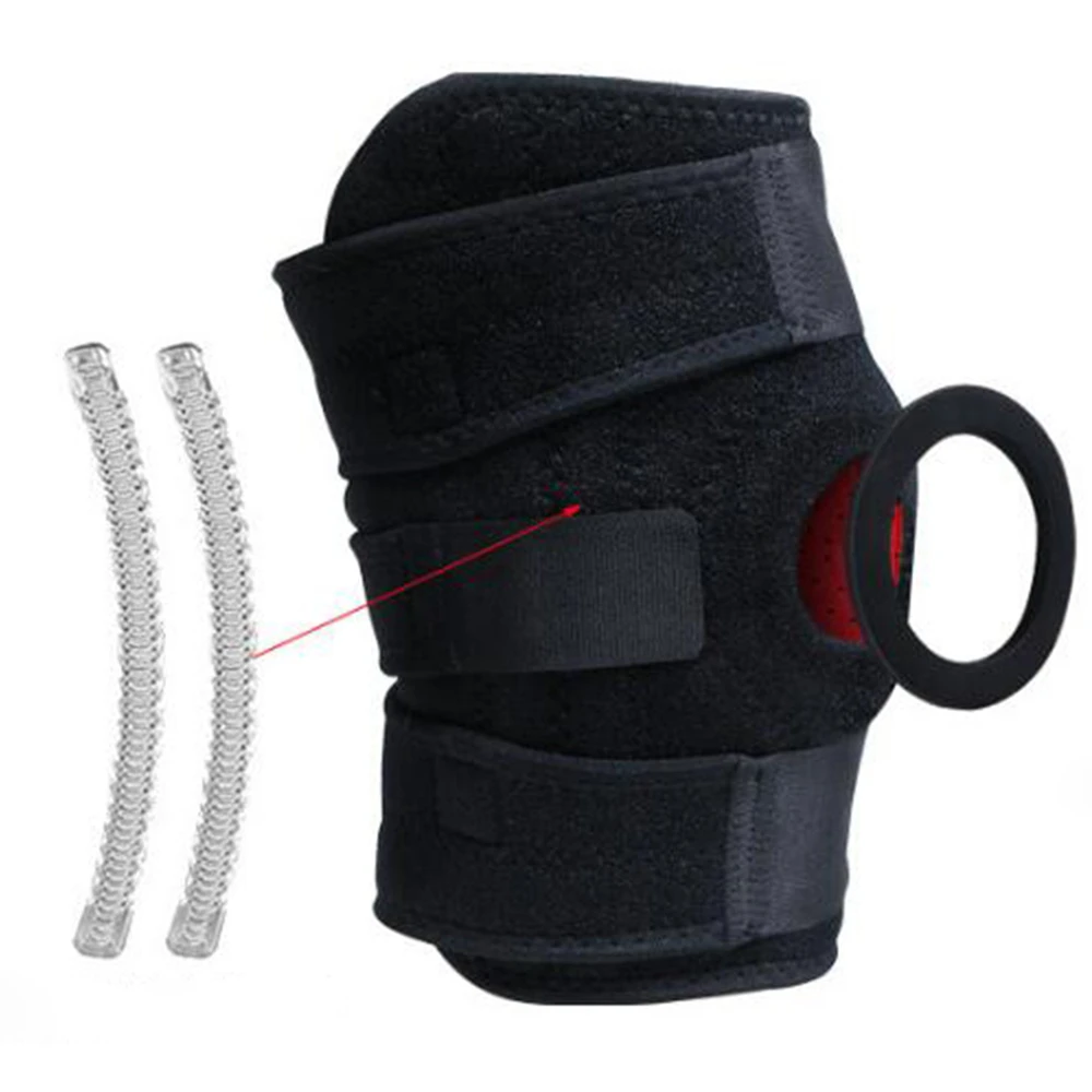 Breathable Adjustable Sports Leg Knee Support Brace Wrap Protector Pads Sleeve Safety Knee Brace with 4 Spring
Breathable Adjustable Sports Leg Knee Support Brace Wrap Protector Pads Sleeve Safety Knee Brace with 4 Spring