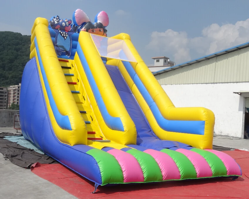 Надувная горка для детской площадки из ПВХ|outdoor playground|playground outdooroutdoor playground slides |