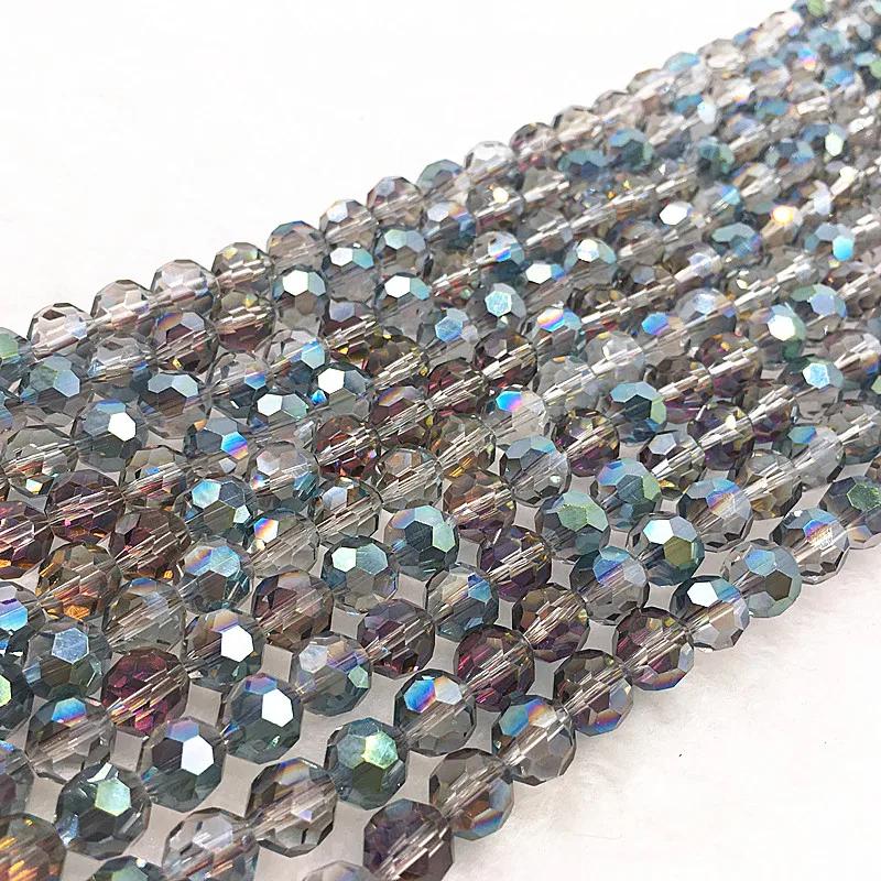 4-10mm 32 Faceted Czech Glass Transparent Faceted Crystal Ball Beads Spacer Beads For Jewellery Making DIY Bracelet Necklace #05
4-10mm 32 Faceted Czech Glass Transparent Faceted Crystal Ball Beads Spacer Beads For Jewellery Making DIY Bracelet Necklace #05
