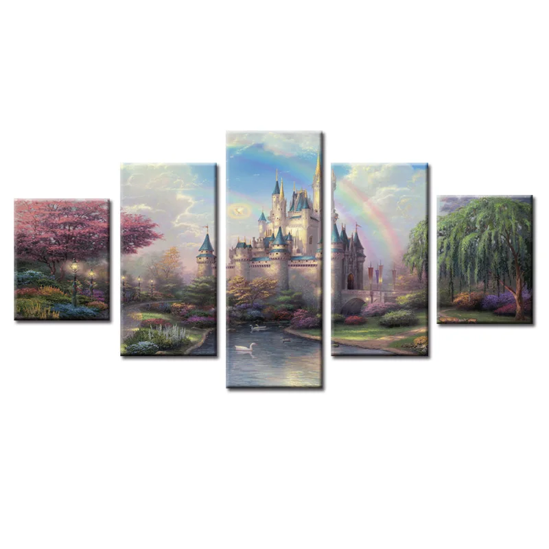 5 Panels Movie cartoon castle Canvas Print Painting Modern Canvas Wall Art for Wall Picture Home Decor Artwork
5 Panels Movie cartoon castle Canvas Print Painting Modern Canvas Wall Art for Wall Picture Home Decor Artwork