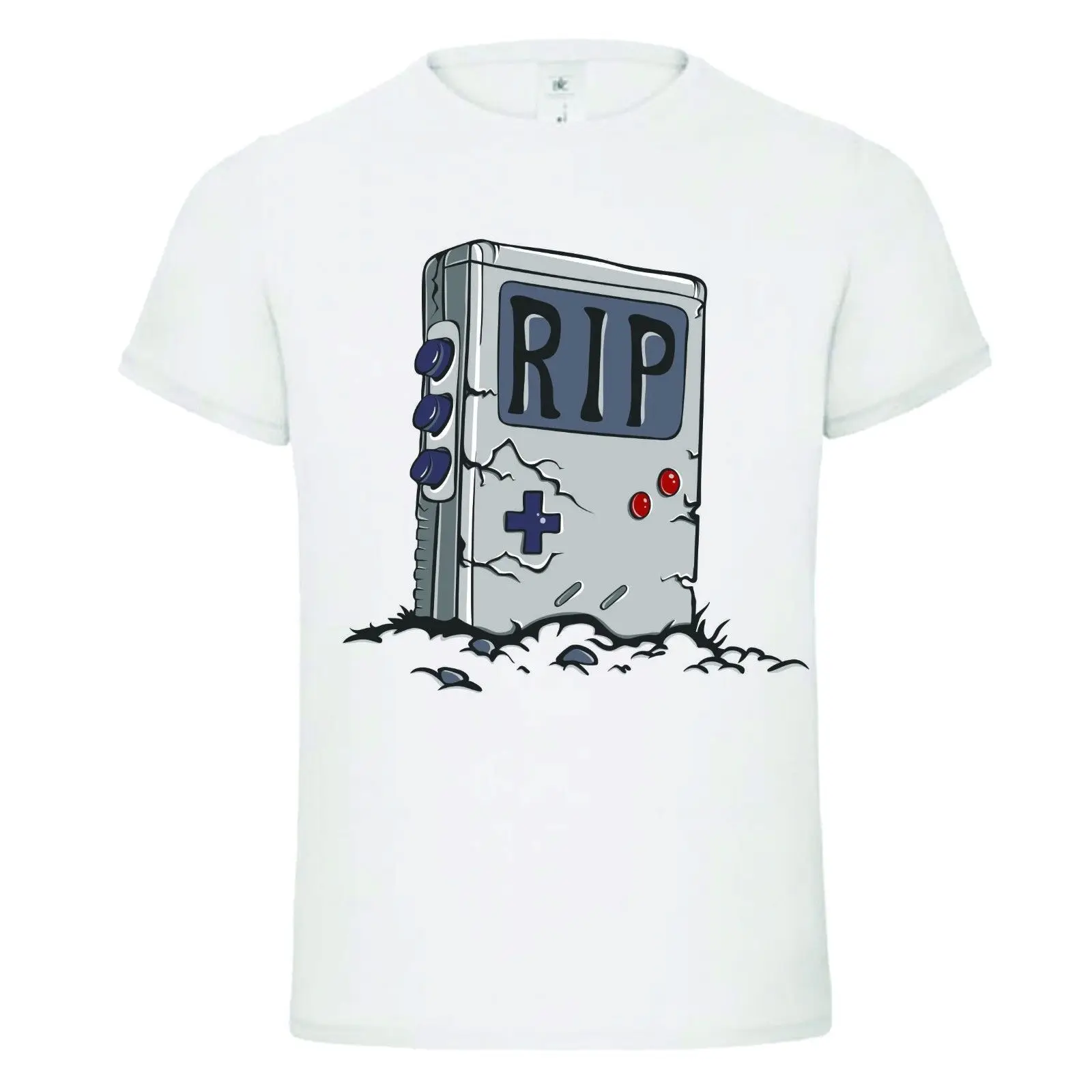 RIP GAMER/мужская футболка в стиле ретро для игры старую школу мальчиков NINTENDO DTG