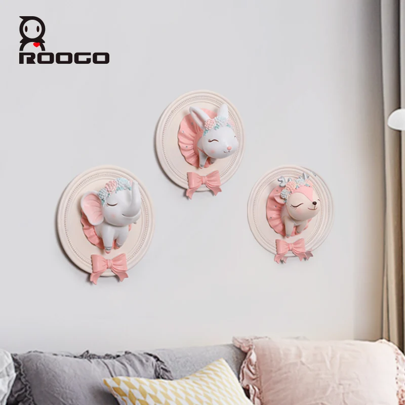 Roogo Air балетные стены Висячие чаши украшения дома аксессуары 3D смолы милые