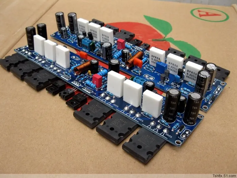 L10 circuit Amplifier Board Dual Channel (2pcs)4R HIFI 2S1943/2SC5200 C5171/A1930 audio tube Class AB 300W*2 Amplifier Board
L10 circuit Amplifier Board Dual Channel (2pcs)4R HIFI 2S1943/2SC5200 C5171/A1930 audio tube Class AB 300W*2 Amplifier Board